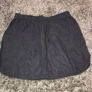 Caslon Skirts - Caslon Women’s L Gray Easy Linen Skirt Pockets Dra Caslon Skirts - Caslon Women’s L Gray Easy Linen Skirt Pockets Dra